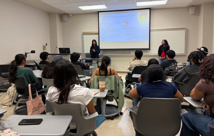 Project RISHI members leading an educational workshop at UCI
